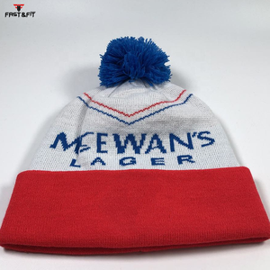 Hot Selling Professional High Quality Unisex Fleece <b>Beanie</b> Caps Custom Color Breathable 100% Cotton <b>Waterproof</b> 3D Embroidery - Product Image 2