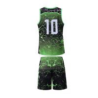 Conjuntos de Uniformes de Baloncesto Personalizados por Sublimación, Ropa Deportiva Unisex, 100% Poliéster, Transpirable, de Secado Rápido, Antibacteriano