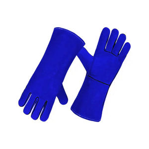 ถุงมือเชื่อมหนัง หนา 7 ออนซ์ ทนทานต่อการฉีกขาด ขนาด 14 นิ้ว สำหรับใช้งานในฤดูใบไม้ผลิ ฤดูใบไม้ร่วง และฤดูหนาว - Product Image 2