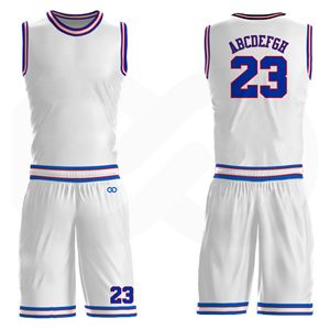 ชุดบาสเก็ตบอลพิมพ์ลายตามสั่งแบบมีสไตล์ที่ออกแบบมาสำหรับผู้เล่นที่ให้ความรู้สึกที่มีน้ำหนักเบาและดูเป็นมืออาชีพ - Product Image 4