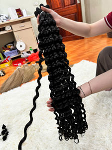 Venta al por mayor de extensiones de cabello humano virgen Remy brasileño teñido peluca recta fuente - Product Image 4