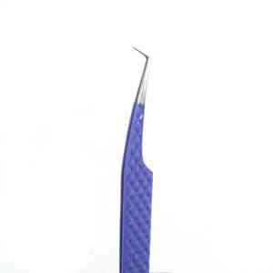 Jeu de pinces à cils en acier inoxydable avec logo personnalisé Outil de levage de cils avec pointe Logo personnalisé - Product Image 4