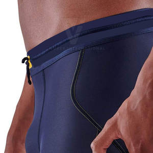 Shorts de Compresión para Hombre de Alta Calidad, Spandex/Poliéster, Secado Rápido, Transpirables, Diseño Sólido, Cintura Elástica - Product Image 5