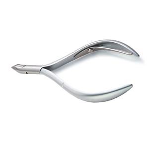 D-16 Round Handle Cuticle Nipper Sharp Metal Steel Blades 4" Manicure Pedicure Single Spring Nail Nipper for Beauty Instruments - Product Image 4