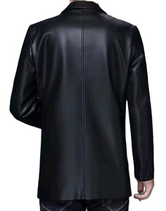Abrigos impermeables de cuero para hombre, a la moda, ropa casual de invierno, alta calidad y bajo precio. - Product Image 3