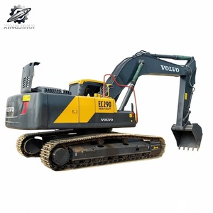 Excavatrice sur chenilles Volvo EC290 d'occasion, 29 tonnes, godet de 1,3 m³, marque suédoise d'origine, grande excavatrice de chantier, faible nombre d'heures, certifiée CE - Product Image 1