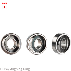 SMT Japan SH Rodamientos inoxidables Resistencia a la corrosión para entornos de alta carga para desalineación de rodillos con anillo de alineación - Product Image 4