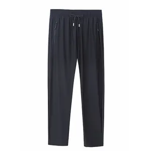 Pantalons d'été décontractés pour hommes en gros, taille élastique brodée, mi-haute, séchage rapide - Product Image 4