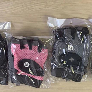 Venta al por mayor medio dedo hombres y mujeres usan guantes de ciclismo diseño de impresión digital personalizada guantes de ciclismo - Product Image 3