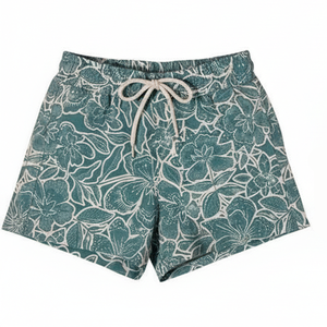 กางเกงขาสั้นชายหาดลำลองผู้ชาย ดีไซน์ใหม่ล่าสุด พิมพ์ลายตามสั่ง สวมใส่สบาย กันน้ำ แห้งเร็ว ความยาวสั้น - Product Image 5