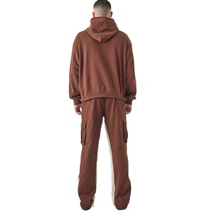 Vente en gros OEM, design personnalisé, poches latérales, léger, tendance, matière respirante, 100% polyester, jogging décontracté pour homme - Product Image 3