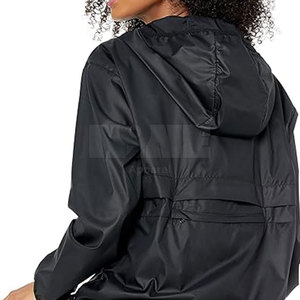 Chaqueta cortavientos de alta calidad Precio al por mayor Chaqueta cortavientos de color personalizada - Product Image 3