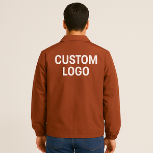 Chaqueta Deportiva Personalizada con Logotipo al por Mayor |   Ropa de Calle Unisex Resistente al Viento |   Chaqueta Deportiva Impermeable de Nailon para Equipo - Product Image 2