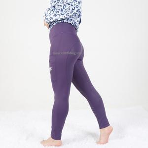 Pantalones de montar elegantes Leggings de caballo con estilo Ropa ecuestre de moda Medias de montar personalizadas con prácticos bolsillos para teléfono - Product Image 5