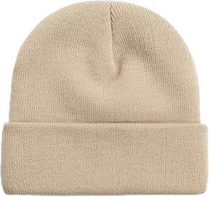 หมวกบีนนี่ไหมพรมถักมือคุณภาพสูง ดีไซน์ใหม่ปี 2025 ผลิตจากผ้าขนสัตว์/ฝ้าย ระบายอากาศได้ดี กันน้ำ ลายแจ็คการ์ด สำหรับผู้ใหญ่ทุกเพศ บริการ OEM - Product Image 1