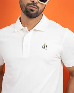 De Bangladesh Muy atractivo Color sólido Calidad Premium Último diseño Polo personalizado para hombre 100% algodón 220 GSM MOQ bajo - Product Image 6