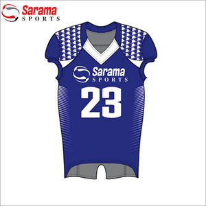 Uniforme de fútbol americano de alta calidad a precio barato hecho de poliéster 100% Impresión de sublimación digital, - Product Image 1