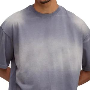 Camisetas Personalizadas con Lavado Ácido, Hombros Caídos, Estilo Oversize, Camiseta de Verano de Algodón de Manga Corta, HECHO POR HS 2026 - Product Image 1