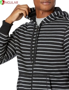Cortavientos de poliéster con cremallera para hombre, chaqueta de moda con sublimación, al aire libre para senderismo, ligera, con capucha personalizada - Product Image 4