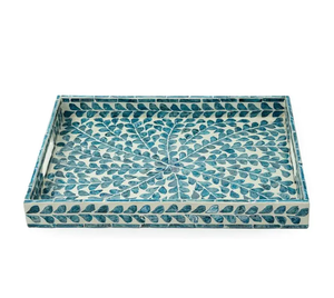 Plateau de service rond en bois de nacre naturelle de qualité supérieure pour présentoir de bonbons au chocolat - Product Image 4