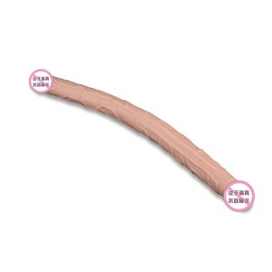 Vibromasseur double extrémité en silicone liquide pour femmes, grande taille, jouet sexuel pour adultes - Product Image 1
