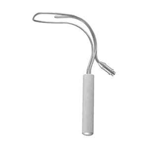 Retractor de mamoplastia Biggs con hoja estrecha, instrumento quirúrgico de acero inoxidable para cirugía de mama y procedimientos de implante - Product Image 1