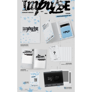 Xdinary-Heroes - IMPULSE 9th Mini Album Postcard <b>Book</b> Ver. - Product Image 2
