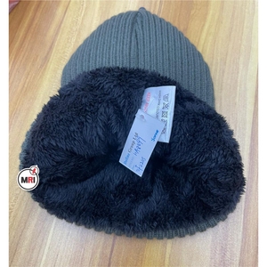 Chapeau d'hiver épais garder au chaud doublé bonnet à bride bonnet chapeaux pour hommes chaud chapeau tricoté en plein air - Product Image 5