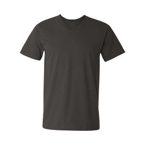 Camiseta Premium de Cuello en V para Hombre, 100% Algodón, de Alta Calidad, para Fitness, Cuello Redondo, Lisa - Product Image 6