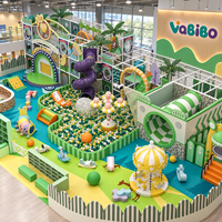 Équipement de terrain de jeu intérieur commercial pour tout-petits avec toboggan en spirale, piscine à balles, manège, tunnel rampant et éléments de jeu pour FEC, personnalisable OEM