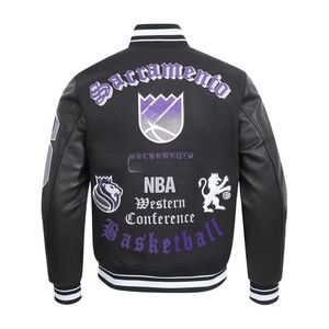 Veste de baseball universitaire à boutons personnalisée en laine 100% pour hommes - Product Image 2