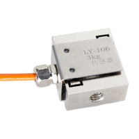 Sensor de Fuerza de Tensión Miniatura Económico Tipo S, Celda de Carga de Acero Aleado, Balanza de Tolva Micro de 1kg 2kg 3kg 5kg 10kg 20kg 30kg 50kg 100kg