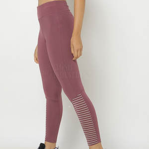 Leggings de yoga mi-longs sur mesure, taille élastique, respirants, style unique, grande taille, couleur unie, vente chaude - Product Image 2