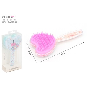 หวีผมชุบโลหะด้วยไฟฟ้าขนาดใหญ่พร้อมลูกบอลสีสันสดใส - Product Image 1