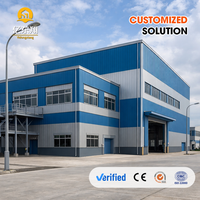 Edificio Metálico Prefabricado de Acero Estructural de Primera Calidad para Almacenes, para una Excelencia y Calidad Industriales