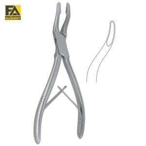 Meilleures ventes 2026 : Rongeur chirurgical en acier inoxydable, instrument manuel certifié CE Classe I pour interventions chirurgicales - Product Image 1