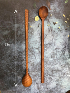 Venta al por mayor de cuchara de madera tejida a mano, duradera, de color personalizado, diseño vintage, desechable, el mejor precio de Vietnam - Product Image 6