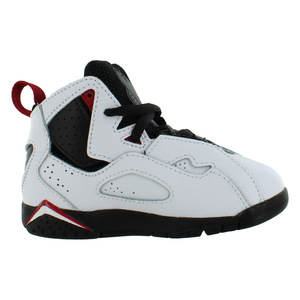 Chaussures Nike Jordan True Flight pour nourrissons/tout-petits Couleur : Blanc/Rouge universitaire/Noir 100% authentique - Product Image 3