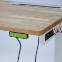 Banc de travail électrique réglable en hauteur de 168 cm, double moteur, meilleure qualité, mobilier de bureau, 220 V, bureau relevable, table assis-debout