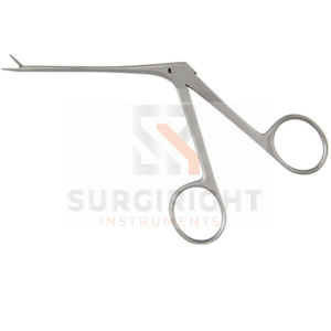 Manual Alligator Forceps High Quality Plastic <b>Zip</b> Bag PK Asia Micro Laryngeal Serrated Forceps Class By Surgiright Instrument - Product Image 5