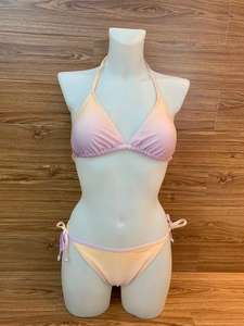 Conjunto de Bikini personalizado de cintura alta para mujer, trajes de baño con correas y decoraciones de diamantes de imitación y apliques, traje de baño personalizado - Product Image 4