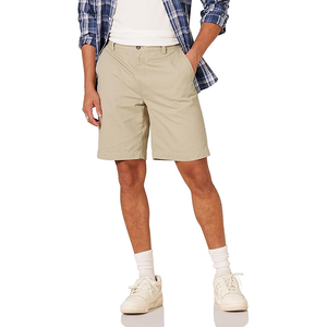 <b>Men's</b> Classic <b>Shorts</b> with Pockets Casual <b>Waist</b> Pants Garment Dyed for Summer - Product Image 1