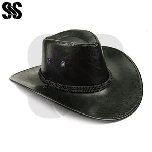 Sombrero de Vaquero Occidental de Cuero de Alta Calidad SHER SONS SPORTS, Mejor Venta 2026, Tamaño Ajustable, Colores Personalizados - Product Image 2