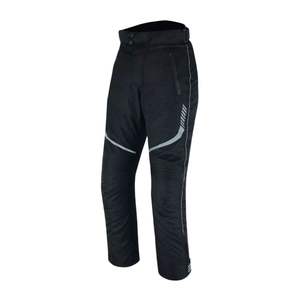 Pantalon de course unisexe en polyester de qualité supérieure, 280 g, coupe ajustée, coupe-vent, respirant, vêtements de course moto pour adultes, taille XL, durabilité - Product Image 3