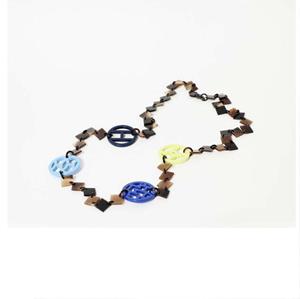 สร้อยคอลูกปัดอำพันขนาดใหญ่สร้อยคอเขาควายธรรมชาติทำด้วยมือสินค้าอินเดีย - Product Image 4