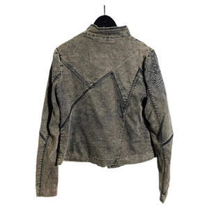 Veste en jean décontractée unisexe STITCHMODE, courte, automne, rembourrage en coton, pour Remember Goal, moins de 10 mots, titre du produit - Product Image 6