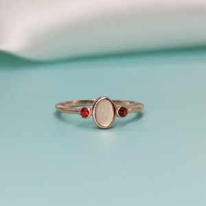 Base de Plata de Ley 925 para Piedra de Nacimiento, Ovalada de 5x8mm, para Joyería de Resina con Leche Materna o Cenizas, Anillo Personalizado, Regalo del Día de la Madre - Product Image 2