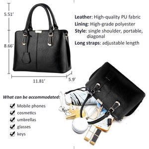 Sacs à main pour femmes, prix bas, sacs à main de créateurs pakistanais, sacs à main de marques célèbres, sac à main en cuir contracté - Product Image 4