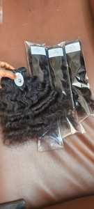 Extensions de Cheveux Humains Bouclés Couleur Naturelle pour Bébé Qualité Paquets - Product Image 5