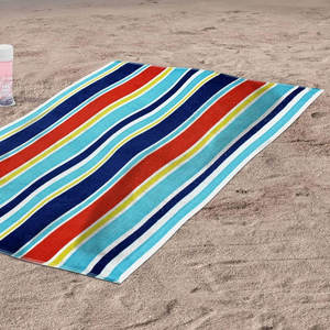 Customized Printed Hotel <b>Stripe</b> Luxury <b>Beach</b> <b>Towel</b> Top Quality OEM Custom Size <b>Beach</b> <b>Towel</b> - Product Image 6